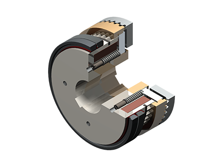 Typ 543 - Elektromagnet Zahnkupplung - Für hohe Momente